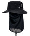 QUIKSILVER メンズ WR UV WATER FACE MAS サーフハット 【2026年春夏モデル】 BLK / F