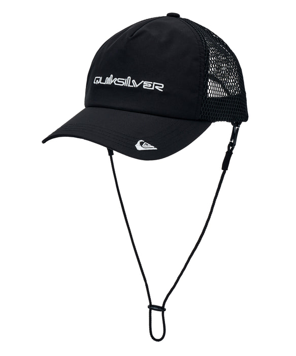 QUIKSILVER メンズ WR UV SURFTRIP MESH CAP サーフキャップ 撥水加工