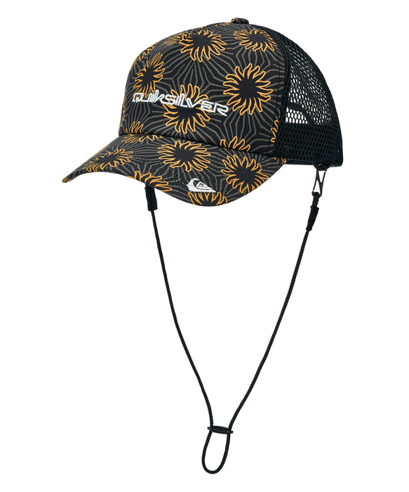 QUIKSILVER メンズ WR UV SURFTRIP MESH CAP サーフキャップ 撥水加工