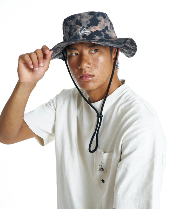 QUIKSILVER メンズ WR BUSHMASTER HAT サーフハット 【2026年夏モデル】 CAM / F