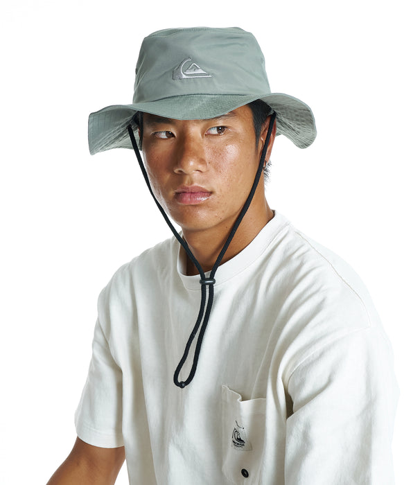 QUIKSILVER メンズ WR BUSHMASTER HAT サーフハット 【2026年夏モデル】 OLV / F