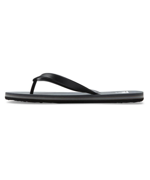 QUIKSILVER メンズ MOLOKAI CORE ロゴビーチサンダル