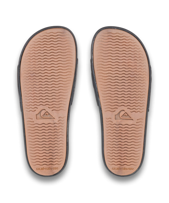 【OUTLET】Quiksilver RIVI WORDMARK SLIDE II メンズ サンダル KVJ5 / 28CM