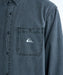 QUIKSILVER メンズ DENIM WASH SH 長袖シャツ 【2026年春夏モデル】 GRY / XL
