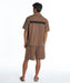 QUIKSILVER メンズ SIGN OPEN SHIRT 半袖シャツ 【2026年夏モデル】 BRN1 / XL