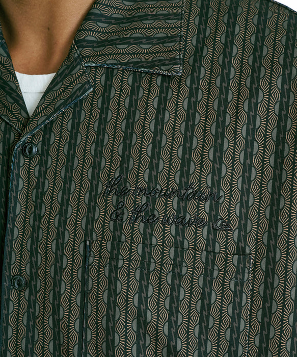 QUIKSILVER メンズ SIGN OPEN SHIRT 半袖シャツ 【2026年夏モデル】 BRN2 / XL