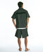 QUIKSILVER メンズ SIGN OPEN SHIRT 半袖シャツ 【2026年夏モデル】 BRN2 / XL