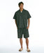 QUIKSILVER メンズ SIGN OPEN SHIRT 半袖シャツ 【2026年夏モデル】 BRN2 / XL