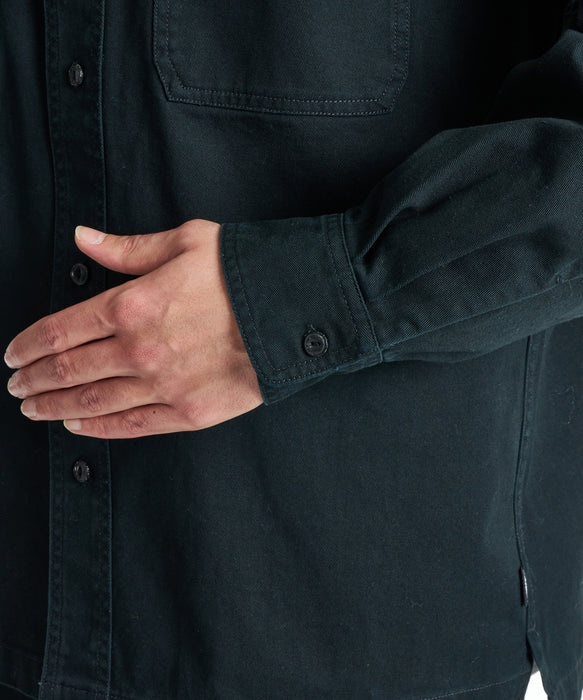 QUIKSILVER メンズ MERCURY CHINO WASH SHIRTS 長袖シャツ 【2026年秋冬モデル】 BLK / XL