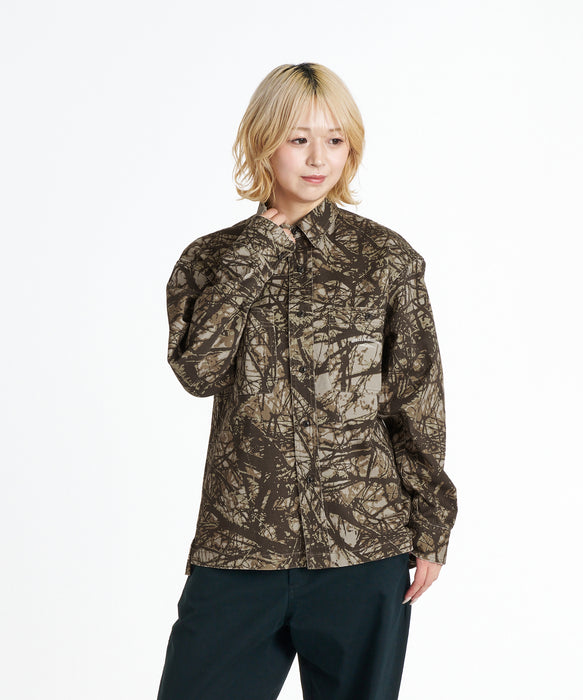 QUIKSILVER メンズ MERCURY CHINO WASH SHIRTS 長袖シャツ 【2026年秋冬モデル】 KHA / XL