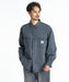 QUIKSILVER メンズ DNA DENIM WASH SHIRTS 長袖シャツ 【2026年秋冬モデル】 GRY / XL