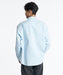 QUIKSILVER メンズ DNA OX WASH BD SHIRTS 長袖シャツ 【2026年秋冬モデル】 SAX / XL