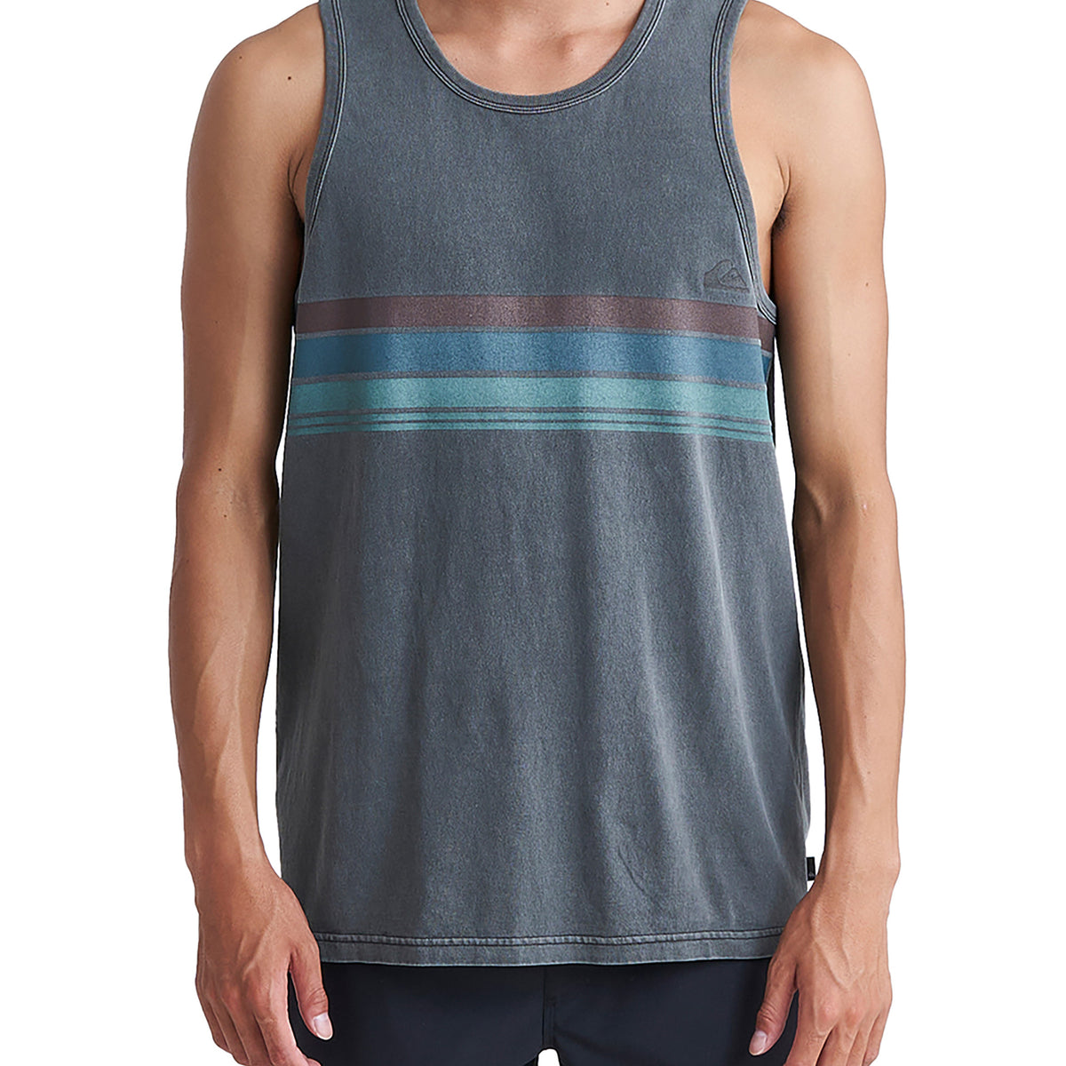 OUTLET】QUIKSILVER メンズ EVERYDAY STRIPE TANK ノースリーブ タンク