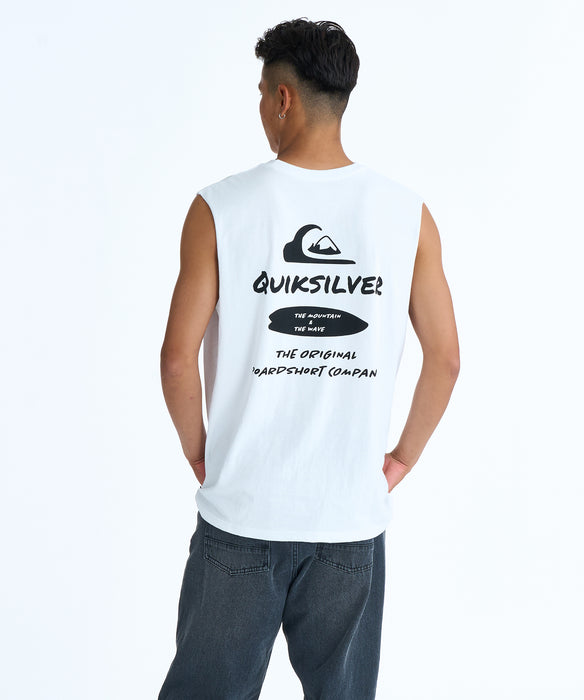 QUIKSILVER メンズ PG NEW HD SL タンクトップ 【2026年春夏モデル】 WHT / XL