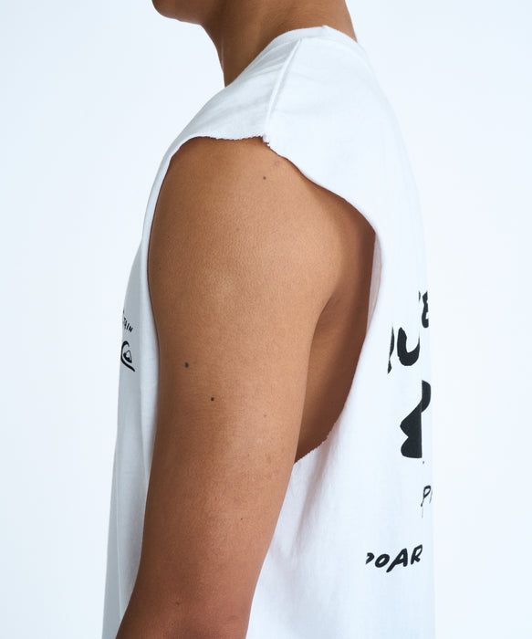 QUIKSILVER メンズ PG NEW HD SL タンクトップ 【2026年春夏モデル】 WHT / XL