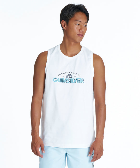 QUIKSILVER メンズ EV CORPO CLASSIC TANK タンクトップ 【2026年夏モデル】 WHT / XL