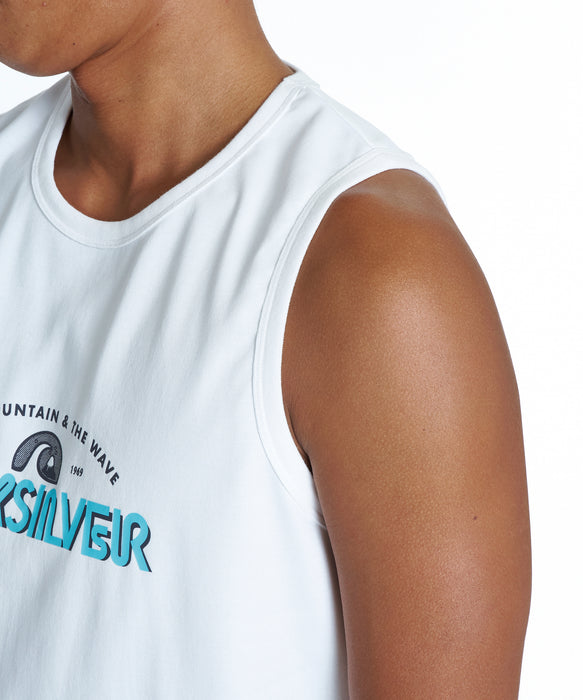 QUIKSILVER メンズ EV CORPO CLASSIC TANK タンクトップ 【2026年夏モデル】 WHT / XL