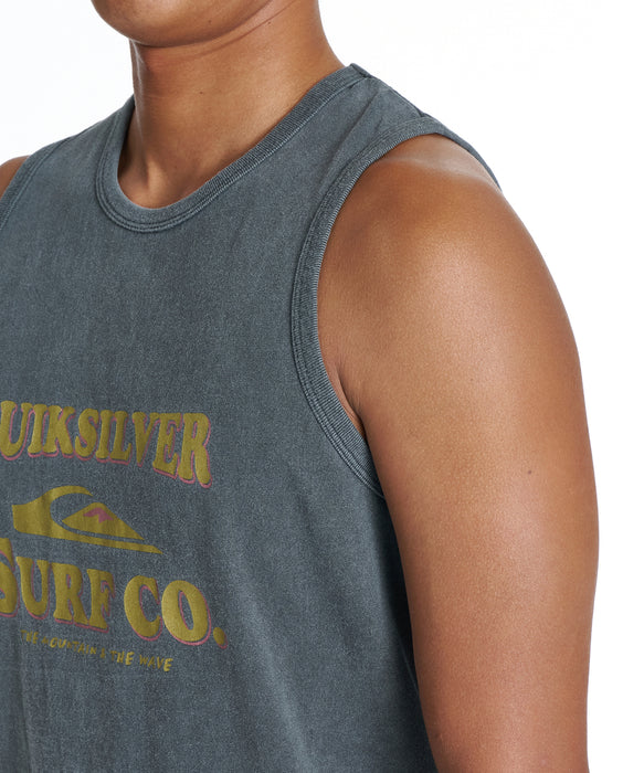 QUIKSILVER メンズ SURF CO TANK タンクトップ 【2026年夏モデル】 BLK / XL