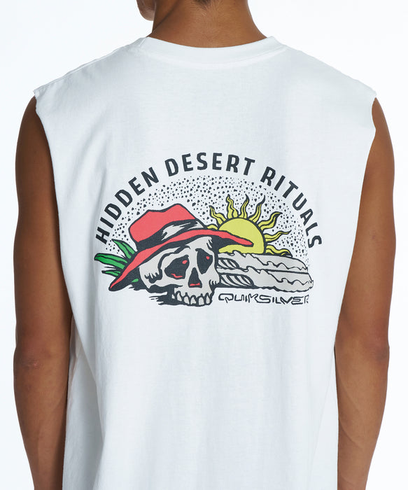 MIDAS スネーク タンクトップ QUIKSILVER メンズ HIDDEN DESERT SL タンクトップ ルーズフィット