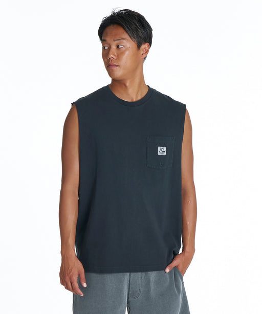 QUIKSILVER メンズ DNA LIFE IS QUIK SL タンクトップ 【2026年夏モデル】 BLK / XL