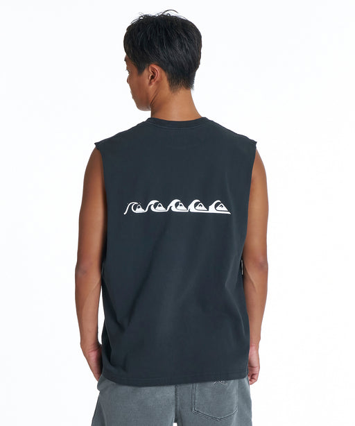 QUIKSILVER メンズ DNA LIFE IS QUIK SL タンクトップ 【2026年夏モデル】 BLK / XL
