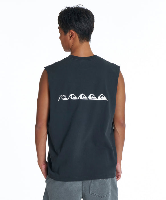 QUIKSILVER メンズ DNA LIFE IS QUIK SL タンクトップ 【2026年夏モデル】 BLK / XL