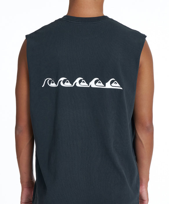 QUIKSILVER メンズ DNA LIFE IS QUIK SL タンクトップ 【2026年夏モデル】 BLK / XL
