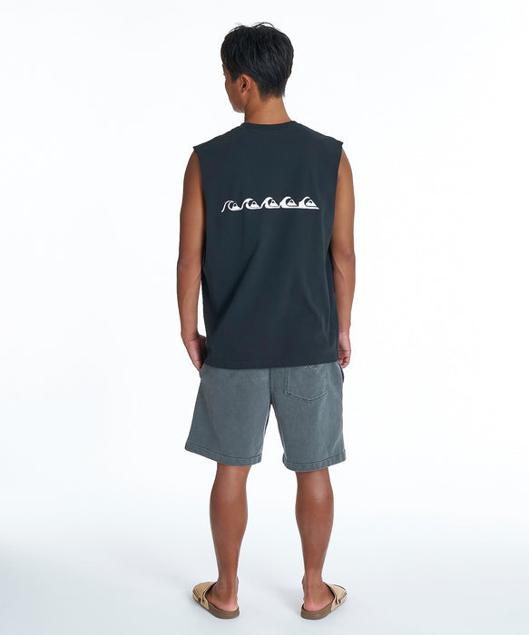 QUIKSILVER メンズ DNA LIFE IS QUIK SL タンクトップ 【2026年夏モデル】 BLK / XL