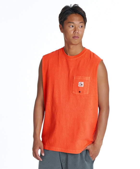QUIKSILVER メンズ DNA LIFE IS QUIK SL タンクトップ ルーズフィット【2026年夏モデル】