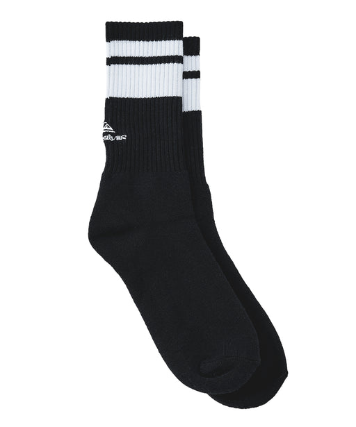 QUIKSILVER メンズ QS LOGO SOCKS ソックス 【2026年春夏モデル】 BLK1 / F