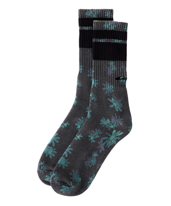 QUIKSILVER メンズ QS LOGO SOCKS ソックス 【2026年秋冬モデル】 BLU / F