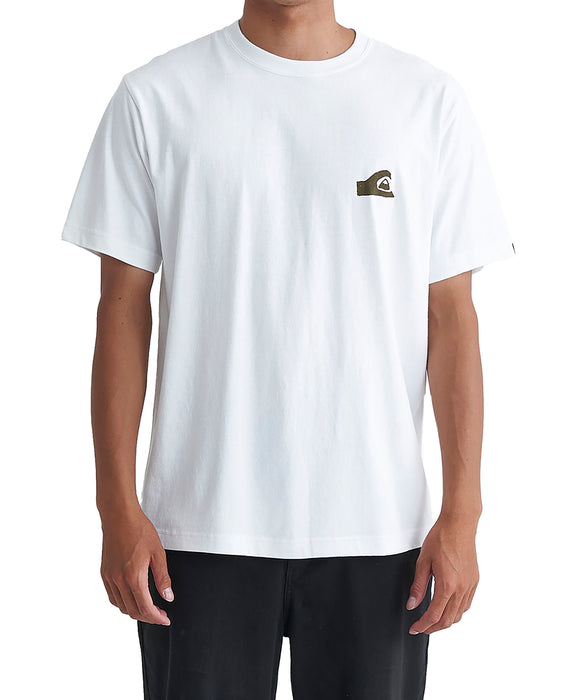 【OUTLET】Quiksilver SURF DNA LOGO ST1 Tシャツ メンズ