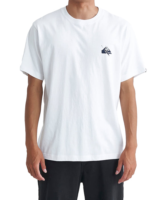 【OUTLET】Quiksilver SURF DNA LOGO ST1 Tシャツ メンズ