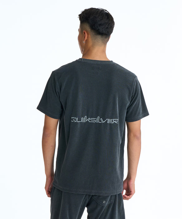 【追跡あり/匿名配送】Quicksilver Grail QUIKSILVER メンズ MERCURY BOX SS サーフTシャツ 速乾 接触冷感