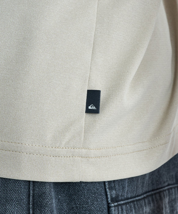 QUIKSILVER メンズ SD BEND LOGO ST Tシャツ 【2026年春夏モデル】 KHA / XL