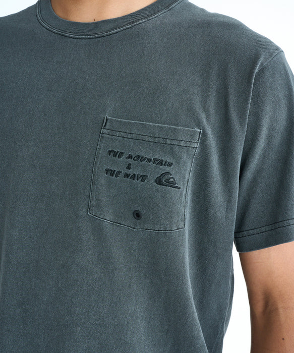 QUIKSILVER メンズ PG MW POCKET ST Tシャツ 【2026年春夏モデル】 BLK / XL