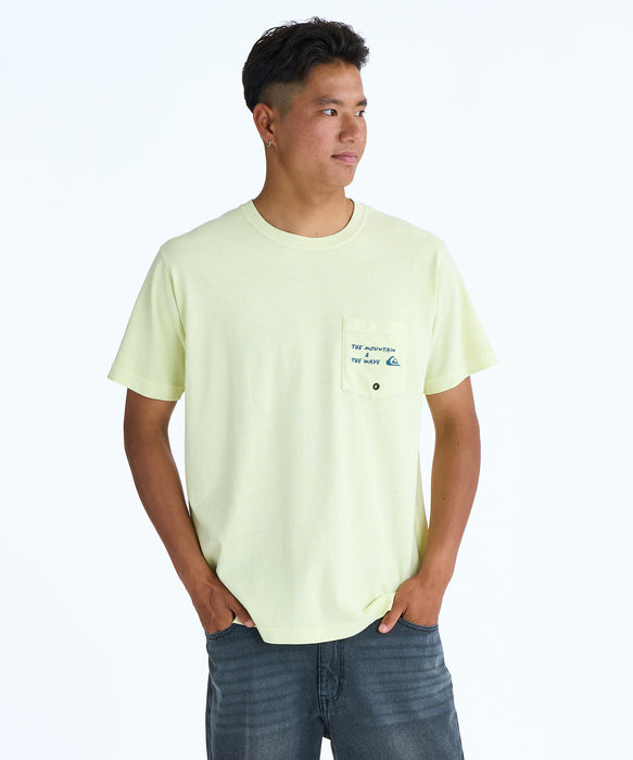 QUIKSILVER メンズ PG MW POCKET ST Tシャツ 【2026年春夏モデル】 LYW / XL