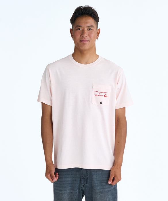 QUIKSILVER メンズ PG MW POCKET ST Tシャツ 【2026年春夏モデル】 PNK / XL
