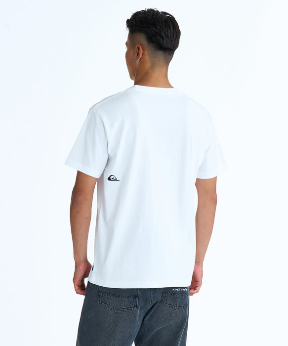 QUIKSILVER メンズ PG MW POCKET ST Tシャツ 【2026年春夏モデル】 WHT / XL