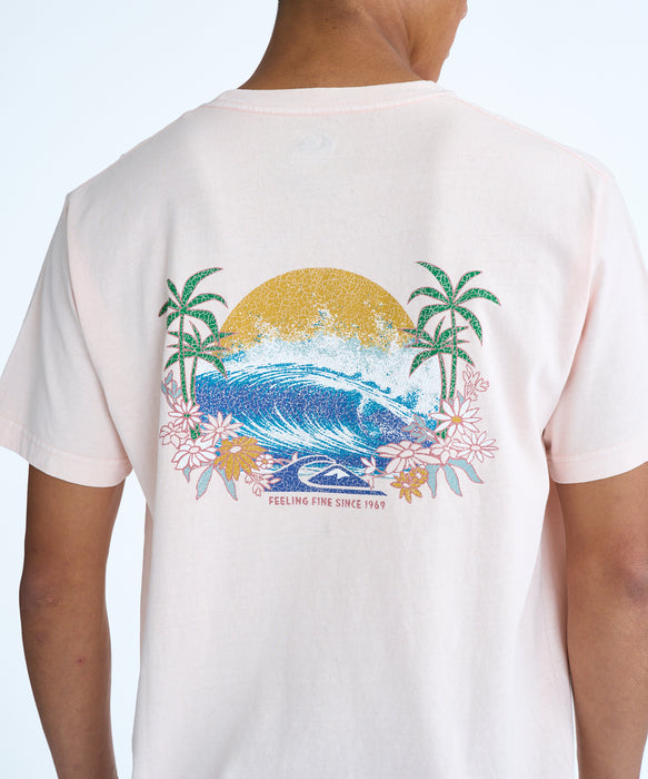 QUIKSILVER メンズ PG ARTY SURF SCENE S Tシャツ 【2026年春夏モデル】 PNK / XL
