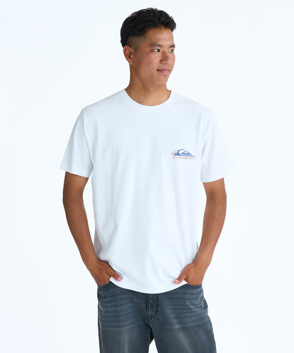 QUIKSILVER メンズ PG ARTY SURF SCENE S Tシャツ 【2026年春夏モデル】 WHT / XL