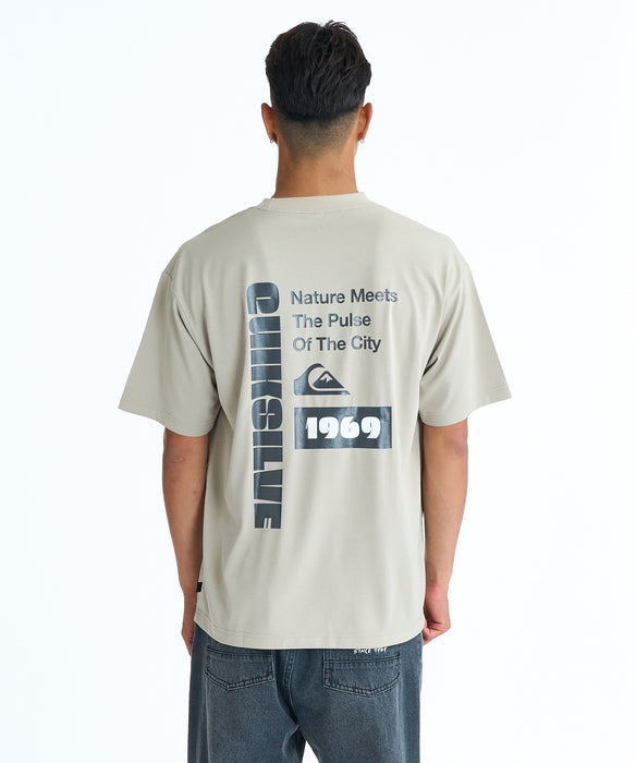 QUIKSILVER メンズ SD 1969 BOX ST Tシャツ 【2026年春夏モデル】 KHA / XL