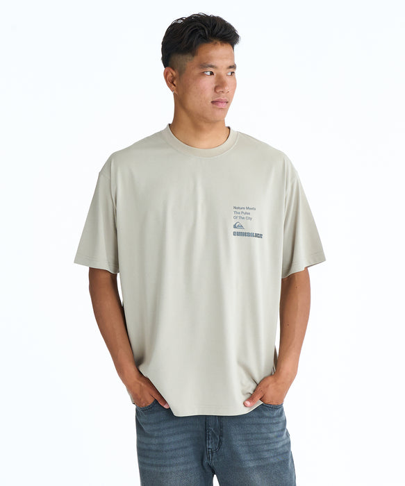 QUIKSILVER メンズ SD 1969 BOX ST Tシャツ 【2026年春夏モデル】 KHA / XL