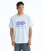 QUIKSILVER メンズ PG STRUCTURED FLOWER Tシャツ 【2026年春夏モデル】 LGY / XL