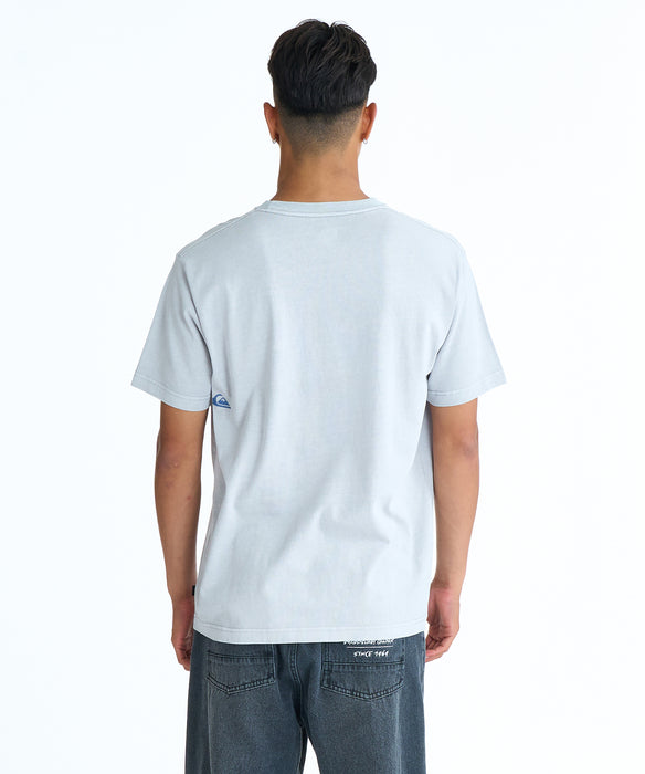 QUIKSILVER メンズ PG STRUCTURED FLOWER Tシャツ 【2026年春夏モデル】 LGY / XL