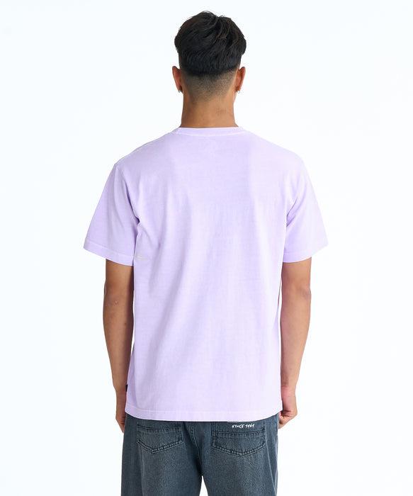 QUIKSILVER メンズ PG STRUCTURED FLOWER Tシャツ 【2026年春夏モデル】 PUR / XL