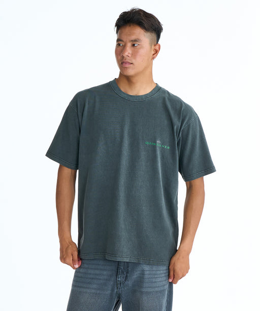 QUIKSILVER メンズ PG UPSIDE DOWN ST Tシャツ 【2026年春夏モデル】 BLK / XL