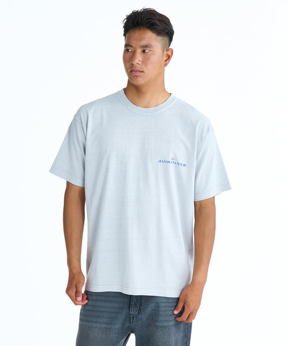 QUIKSILVER メンズ PG UPSIDE DOWN ST Tシャツ 【2026年春夏モデル】 LGY / XL