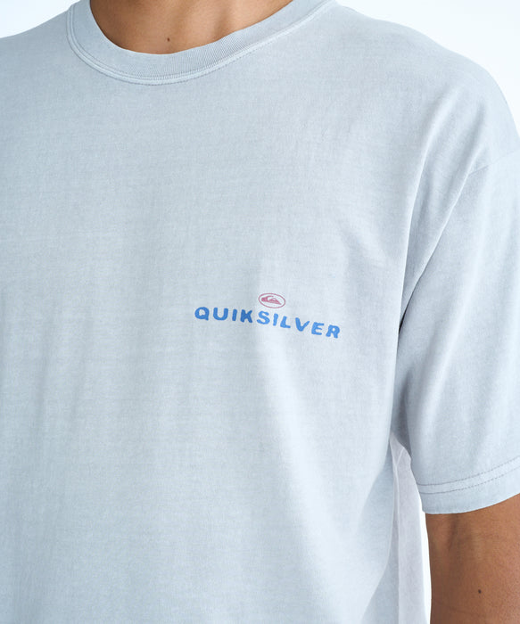 QUIKSILVER メンズ PG UPSIDE DOWN ST Tシャツ 【2026年春夏モデル】 LGY / XL
