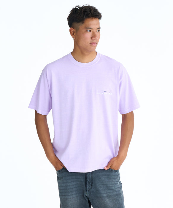 QUIKSILVER メンズ PG UPSIDE DOWN ST Tシャツ 【2026年春夏モデル】 PUR / XL